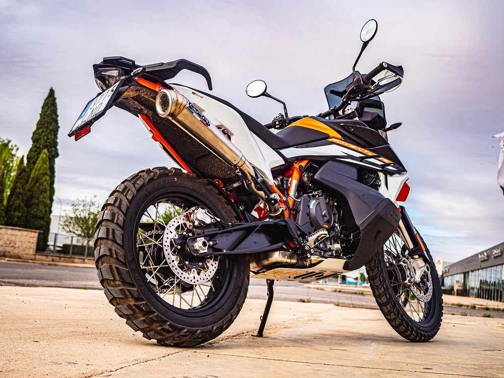 GPR-Exhaust---Powercone-Evo-Slip-on-for-Adventure-890-from-2020-to-2024-dB-Killer-Link-Pipe