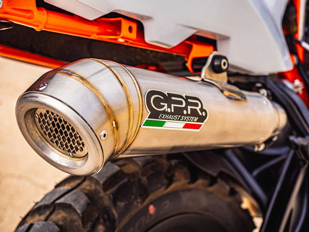 GPR-Exhaust---Powercone-Evo-Slip-on-for-Adventure-890-from-2021-to-2024-dB-Killer-Link-Pipe