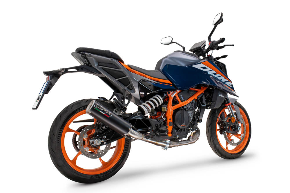 GPR-Exhaust---M3-Black-Titanium-Slip-on-for-DUKE-200-from-2024-to-2025-dB-Killer-Link-Pipe