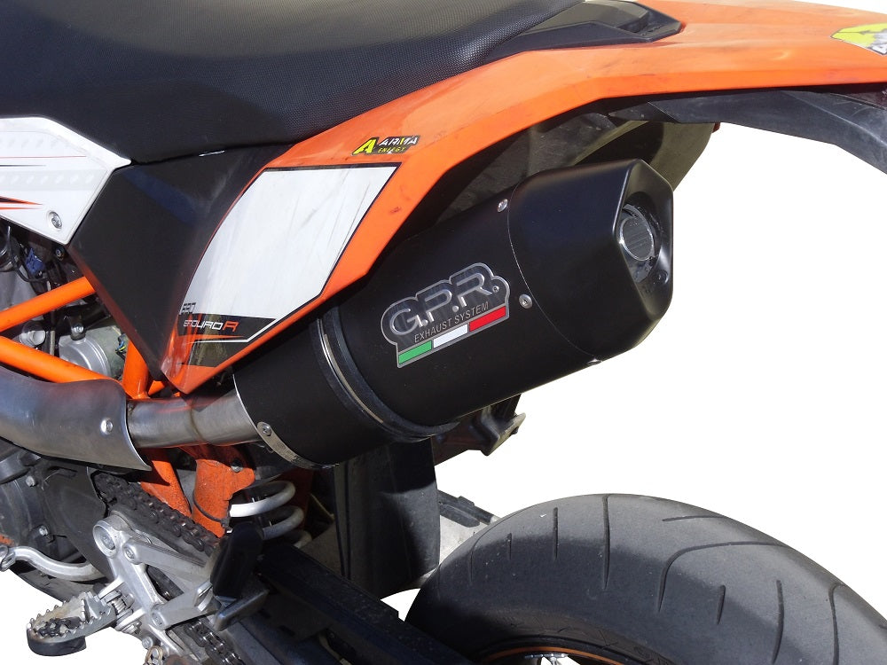 GPR-Exhaust---Furore-Nero-Full-Line-for-Enduro-690-R-from-2007-to-2016-dB-Killer