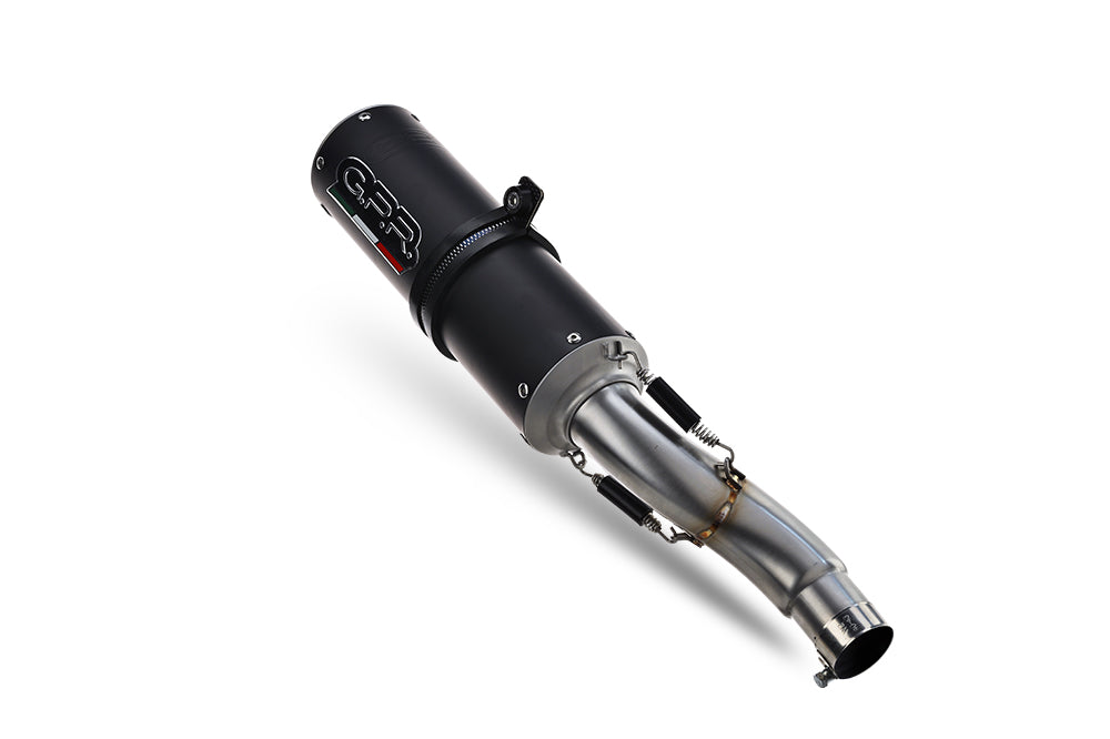 GPR-Exhaust---M3-Black-Titanium-Full-Line-for-G-310-GS-from-2017-to-2021-dB-Killer-Catalyst