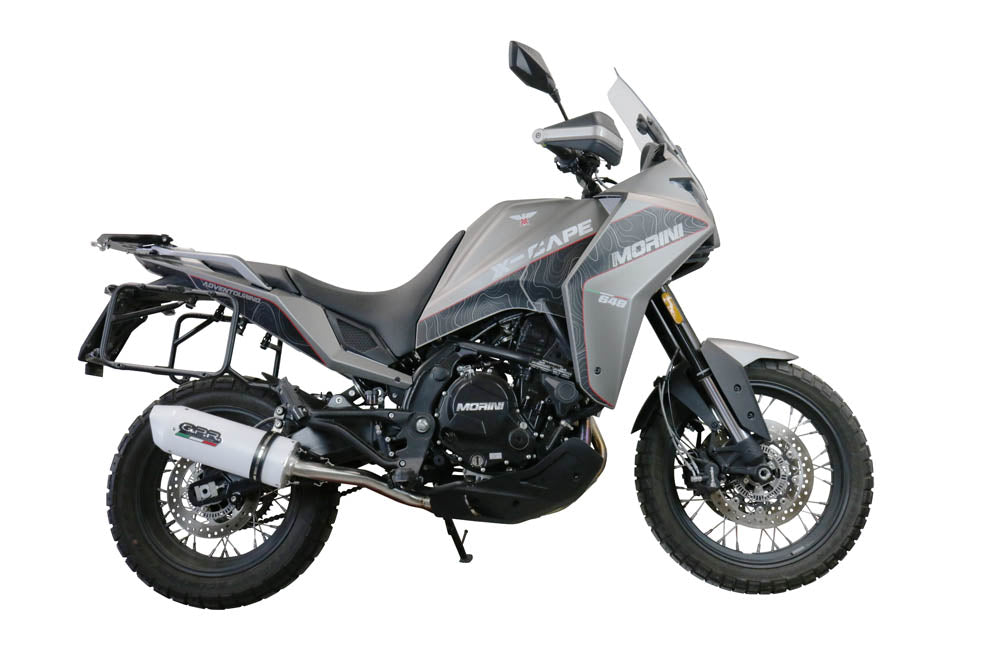 GPR-Exhaust---Albus-Evo4-Mid-Line-for-X-CAPE-650-from-2021-to-2024-dB-Killer-Catalyst-