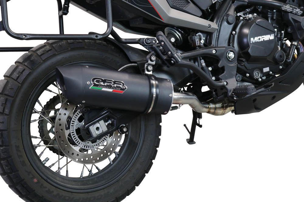 GPR-Exhaust---Furore-Evo4-Nero-Mid-Line-for-X-CAPE-650-from-2021-to-2024-dB-Killer-Catalyst-