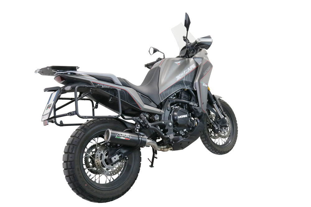 GPR-Exhaust---M3-Black-Titanium-Mid-Line-for-X-CAPE-650-from-2021-to-2024-dB-Killer-Catalyst-