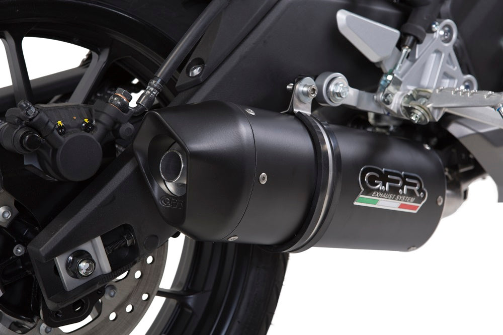 GPR-Exhaust---Furore-Evo4-Nero-Full-Line-for-MT-125-from-2017-to-2019-dB-Killer-Catalyst