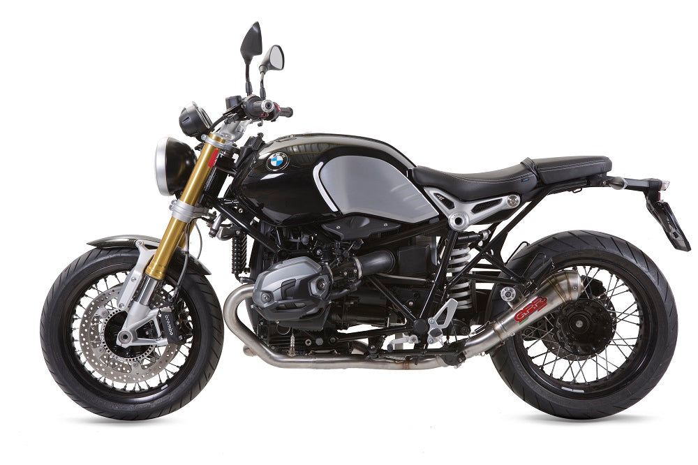GPR-Exhaust---Powercone-Evo-Slip-on-for-R-Nine-T-1200-Pure-Racer-Urban-G-S-from-2017-to-2023-dB-Killer-Link-Pipe
