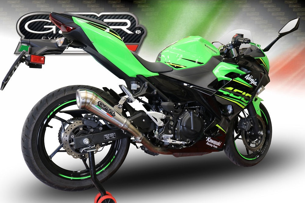 GPR-Exhaust---Powercone-Evo-Slip-on-for-Z-400-from-2018-to-2022-dB-Killer-Link-Pipe