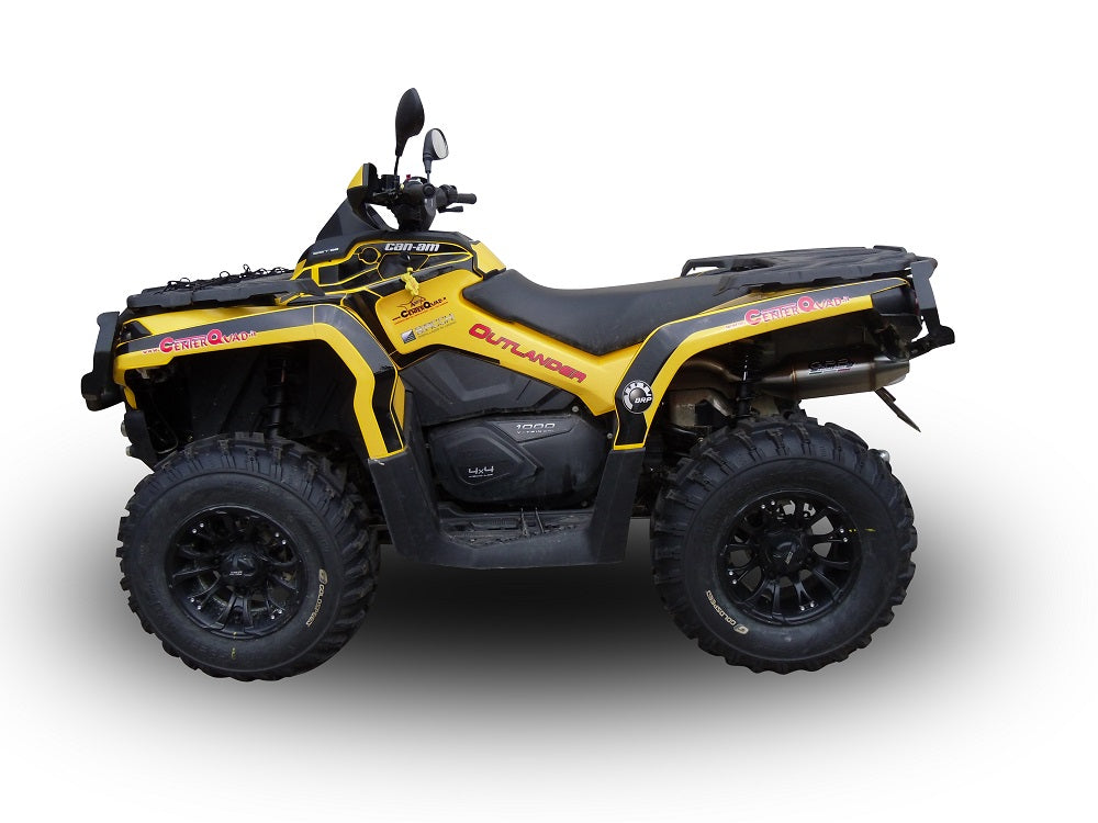 GPR-Exhaust---Deeptone-Atv-Slip-on-for-Outlander-1000-V-Twin-passo-corto-short-chassis-from-2010-to-2023-dB-Killer-Link-Pipe