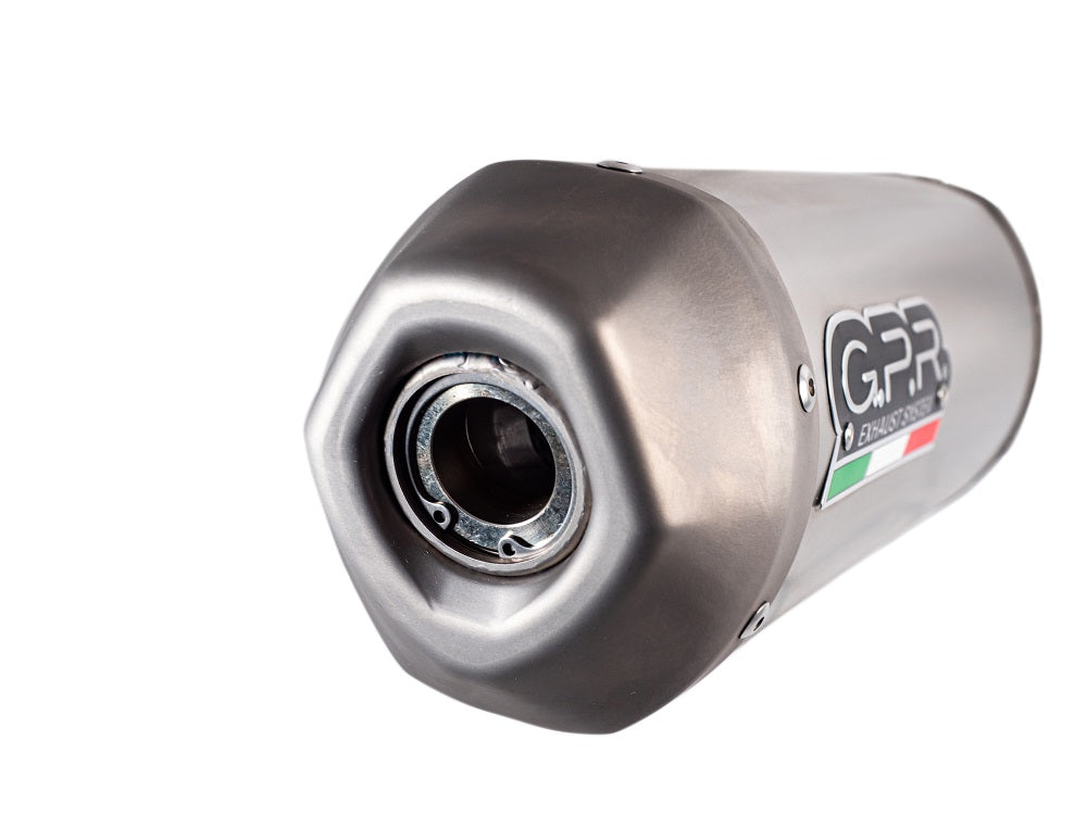 GPR-Exhaust---Pentacross-Full-Titanium-Double-Full-Line-for-CRF-250-R-from-2018-to-2021-dB-Killer-Spark-Arrestor