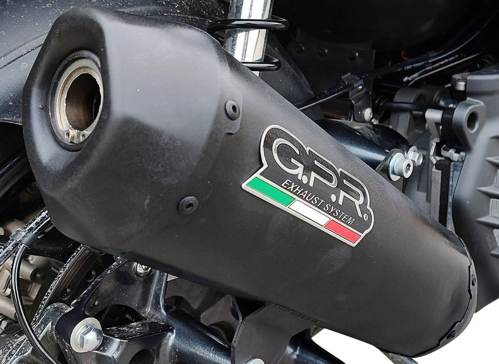 GPR-Exhaust---Pentaroad-Black-Slip-on-for-C-400-X-GT-from-2021-to-2024-dB-Killer-Link-Pipe-Catalyst