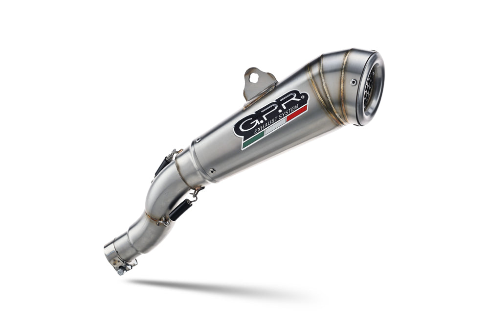 GPR-Exhaust---Powercone-Evo-Slip-on-for-R-Nine-T-1200-Pure-Racer-Urban-G-S-from-2017-to-2023-dB-Killer-Link-Pipe