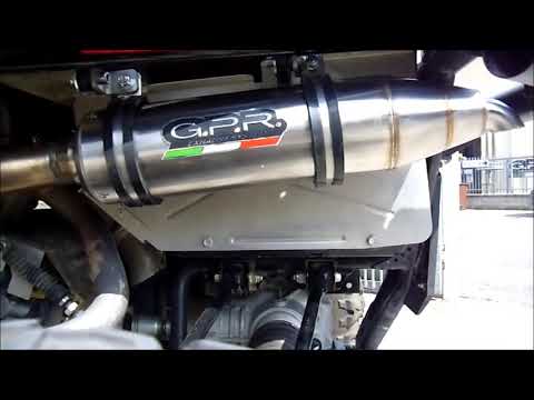 GPR-Exhaust---Deeptone-Atv-Slip-on-for-WILD-CAT-1000-from-2012-to-2014-dB-Killer-Link-Pipe