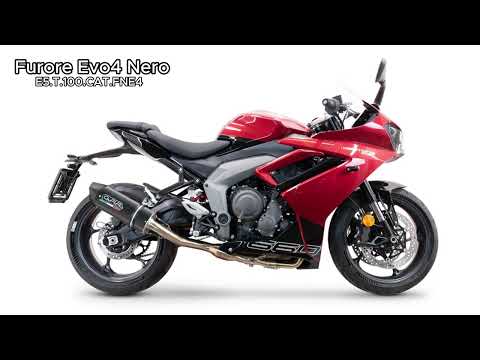 GPR-Exhaust---Furore-Evo4-Nero-Full-Line-for-Daytona-660-from-2023-to-2025-dB-Killer-Catalyst