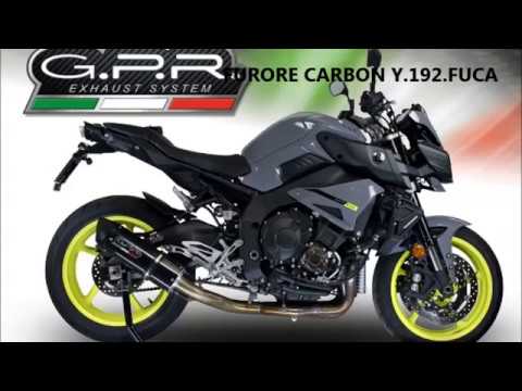 GPR-Exhaust---Furore-Evo4-Nero-Mid-Line-for-Mt-10-from-2016-to-2024-dB-Killer-Catalyst-
