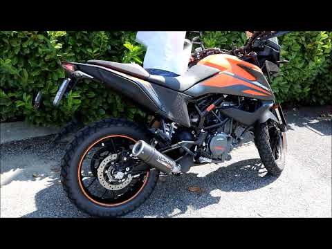 GPR-Exhaust---Furore-Nero-RACING-Slip-on-for-Adventure-390-from-2021-to-2024-Link-Pipe