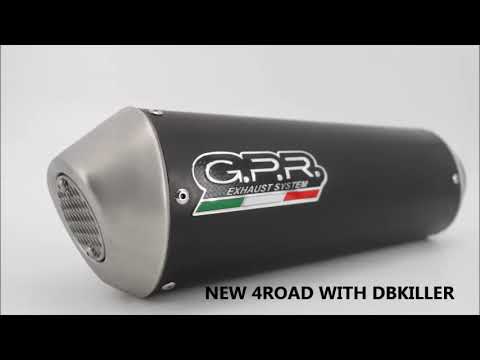 GPR-Exhaust---Evo4-Road-Slip-on-for-Xciting-500-from-2007-to-2012-dB-Killer-Link-Pipe-Catalyst