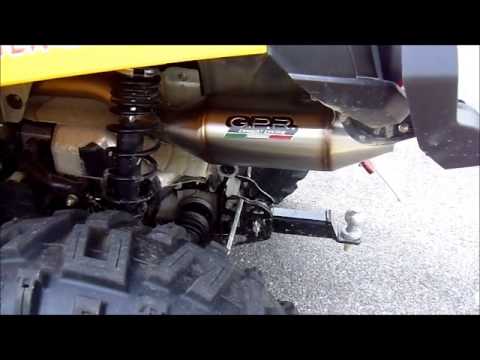 GPR-Exhaust---Deeptone-Atv-Slip-on-for-Outlander-1000-V-Twin-passo-corto-short-chassis-from-2010-to-2023-dB-Killer-Link-Pipe