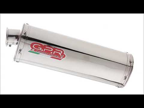 GPR-Exhaust---Trioval-Slip-on-for-XTZ-660-Teneré-from-1991-to-1998-dB-Killer-Link-Pipe