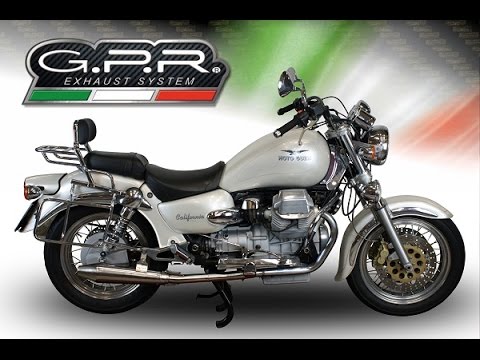 GPR-Exhaust---Vintacone-Double-Slip-on-for-California-1100-Special-Stone-Sport-Ev-Alu-from-1997-to-2005-dB-Killer-Link-Pipes-Catalysts