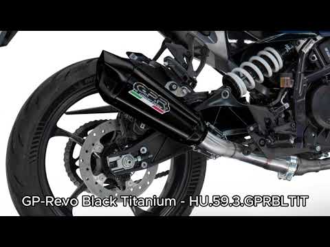 GPR-Exhaust---GP-Revo-Black-Titanium-Slip-on-for-Vitpilen-250-from-2024-to-2025-dB-Killer-Link-Pipe