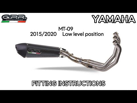 GPR-Exhaust---M3-Poppy-Full-Line-for-XSR900-from-2016-to-2021-dB-Killer-Catalyst