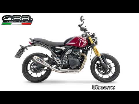GPR-Exhaust---Ultracone-Slip-on-for-Speed-400-from-2023-to-2025-dB-Killer-Link-Pipe