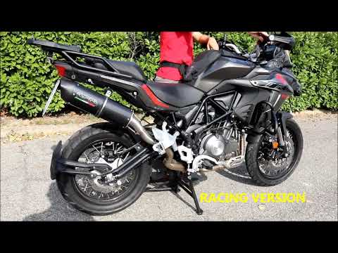 GPR-Exhaust---Dual-Poppy-Slip-on-for-TRK-502-X-from-2017-to-2020-dB-Killer-Link-Pipe