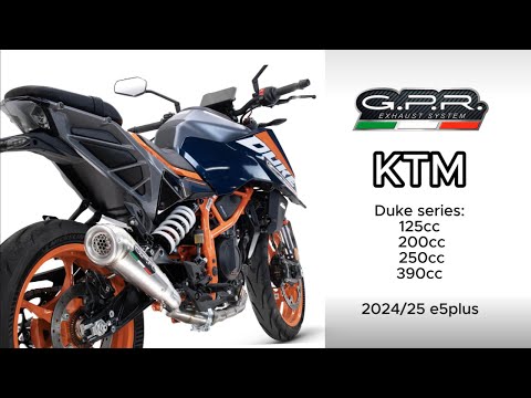 GPR-Exhaust---Powercone-Evo-Slip-on-for-DUKE-200-from-2024-to-2025-dB-Killer-Link-Pipe