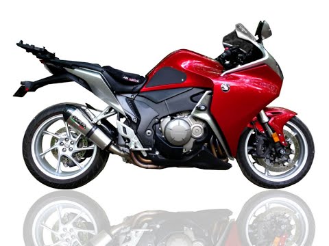 GPR-Exhaust---Satinox-Slip-on-for-VFR-1200-F-I.E.-from-2010-to-2016-dB-Killer-Link-Pipe