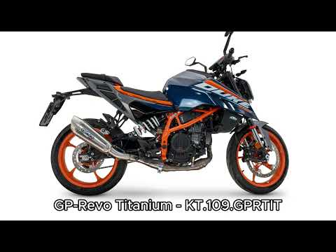 GPR-Exhaust---GP-Revo-Titanium-Slip-on-for-DUKE-390-from-2024-to-2025-dB-Killer-Link-Pipe