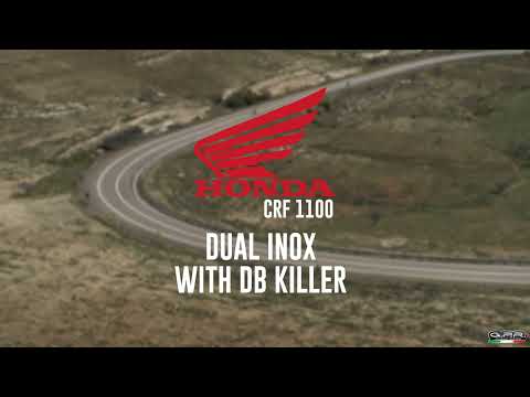 GPR-Exhaust---Dual-Inox-Slip-on-for-CRF-1100-L-Africa-TWIN-Adventure-Sport-from-2020-to-2025-dB-Killer-Link-Pipe