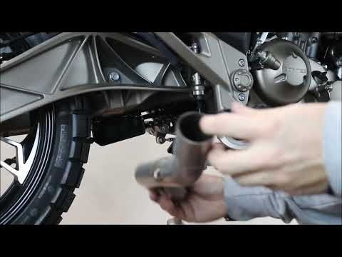 GPR-Exhaust---M3-Black-Titanium-Full-Line-for-ZT-125-G1-U-U1-Z2-from-2020-to-2024-dB-Killer-Catalyst