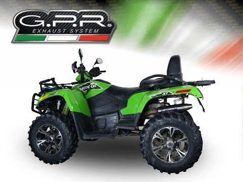 GPR-Exhaust---Deeptone-Atv-Silencer-to-install-with-original-manifold-for-TRV-700-from-2009-to-2017-dB-Killer-Link-Pipe