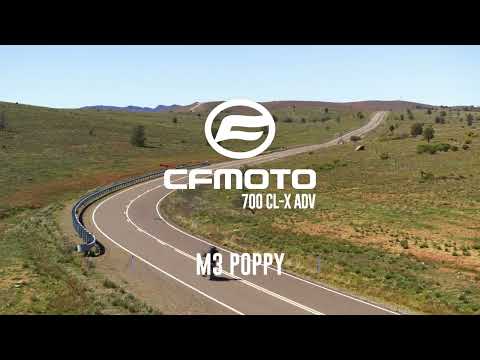 GPR-Exhaust---M3-Poppy-Slip-on-for-700-CL-X-ADV-from-2022-to-2024-dB-Killer-Link-Pipe