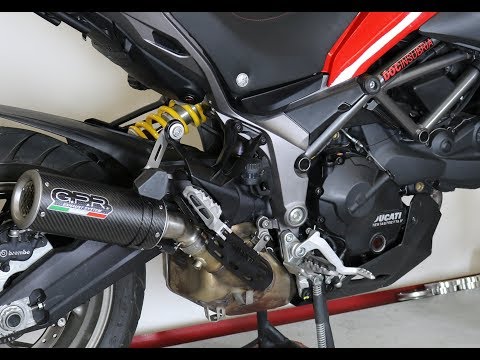 GPR-Exhaust---M3-Poppy-Slip-on-for-Multistrada-950-from-2021-to-2024-dB-Killer-Link-Pipe