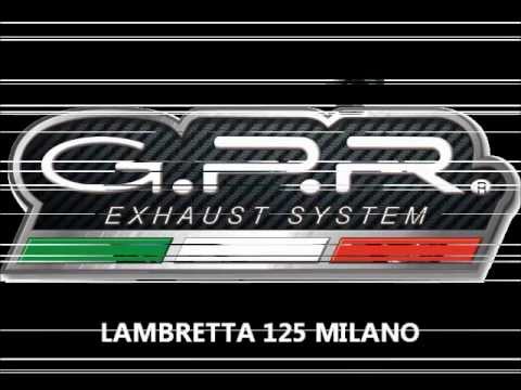 GPR-Exhaust---Ultracone-lucido-Full-Line-for-Lambretta-125-150-Milano-from-2012-to-2014-dB-Killer-Catalyst