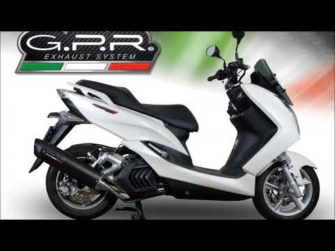 GPR-Exhaust---Evo4-Road-Full-Line-for-Majesty-125-S-from-2014-to-2016-dB-Killer-Catalyst