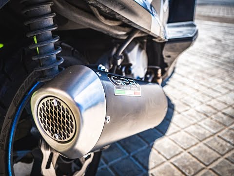 GPR-Exhaust---Evo4-Road-Slip-on-for-SH-350-I.E.-from-2021-to-2023-dB-Killer-Link-Pipe-Catalyst