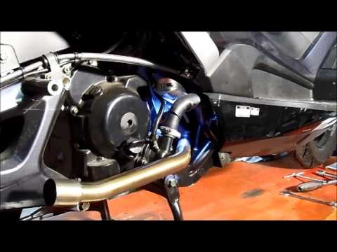 GPR-Exhaust---Evo4-Road-Full-Line-for-Downtown-350-from-2019-to-2020-dB-Killer-Catalyst
