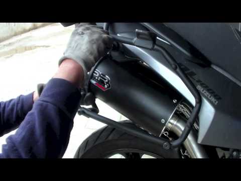 GPR-Exhaust---Satinox-Double-Slip-on-for-V-Strom-DL-1000-from-2002-to-2013-dB-Killer-Link-Pipes-Catalysts