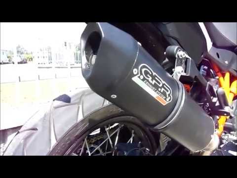 GPR-Exhaust---Furore-Nero-RACING-Slip-on-for-LC-8-Adventure-1190-from-2013-to-2016-Link-Pipe
