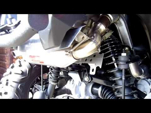 GPR-Exhaust---Power-Bomb-Slip-on-for-Sportsman-XP-850-XP-850-Forest-from-2010-to-2014-dB-Killer-Link-Pipe