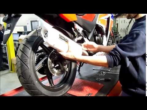 GPR-Exhaust---Furore-Nero-RACING-Slip-on-for-CBR-300-R-from-2014-to-2016-Link-Pipe