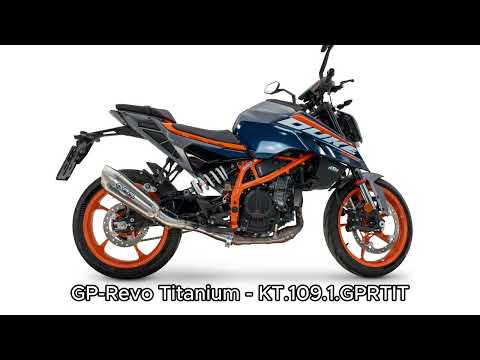 GPR-Exhaust---GP-Revo-Titanium-Slip-on-for-DUKE-125-from-2024-to-2025-dB-Killer-Link-Pipe