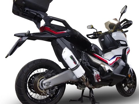 GPR-Exhaust---Furore-Evo4-Nero-Slip-on-for-X-Adv-750-from-2016-to-2020-dB-Killer-Link-Pipe