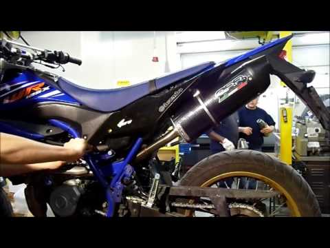 GPR-Exhaust---Furore-Nero-Slip-on-for-WR-125-X-from-2009-to-2014-dB-Killer-Link-Pipe