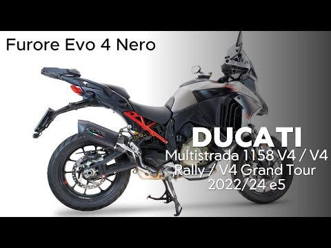 GPR-Exhaust---Furore-Evo4-Nero-Slip-on-for-Multistrada-V4-S-from-2022-to-2024-dB-Killer-Link-Pipe