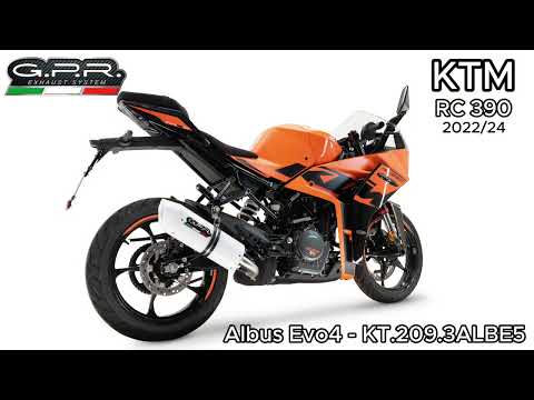 GPR-Exhaust---Albus-Evo4-Slip-on-for-RC-390-from-2022-to-2024-dB-Killer-Link-Pipe