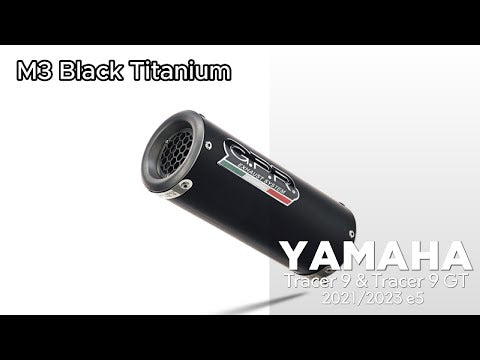 GPR-Exhaust---M3-Black-Titanium-Full-Line-for-Tracer-9-GT-from-2021-to-2024-dB-Killer-Catalyst