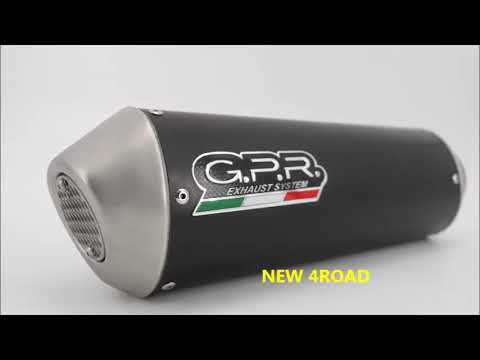 GPR-Exhaust---Evo4-Road-Full-Line-for-Agility-125-R12-from-2007-to-2013-dB-Killer-Catalyst